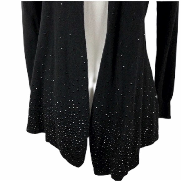 White House black marker black wool cardigan - Picture 2 of 5